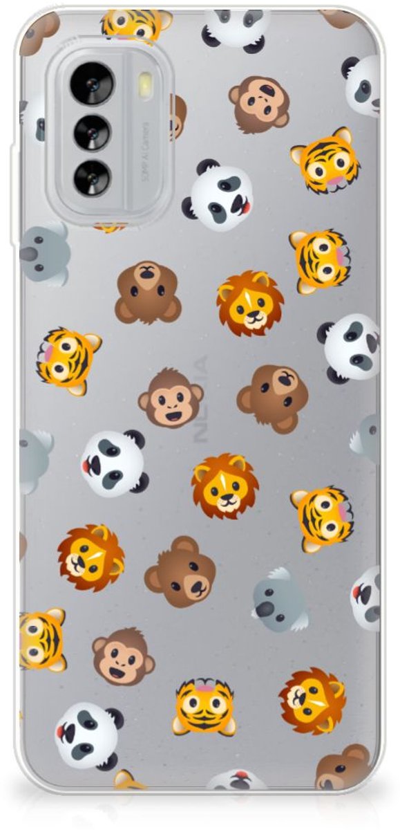 TPU bumper voor Nokia G60 Dieren Emojis