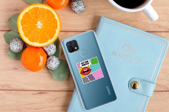 Housse TPU Silicone Etui pour OPPO A15 Coque Popart Princesse