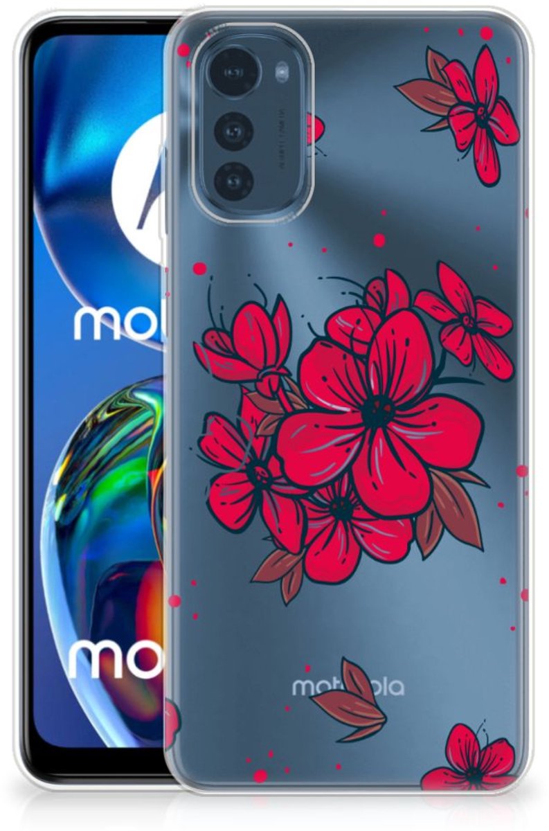 Motorola Moto E32/E32s TPU Case Blossom Red