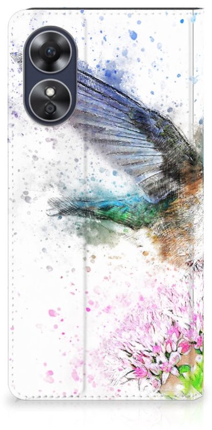 Etui OPPO A17 Wallet Book Case Vogel