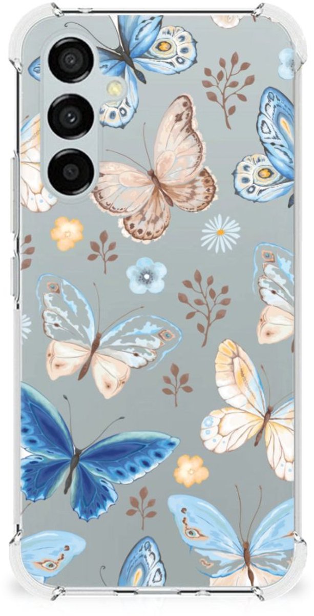 Case Anti-shock voor Samsung Galaxy A54 Vlinder