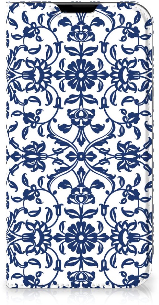 Apple iPhone 14 Plus Smart Cover Flower Blue