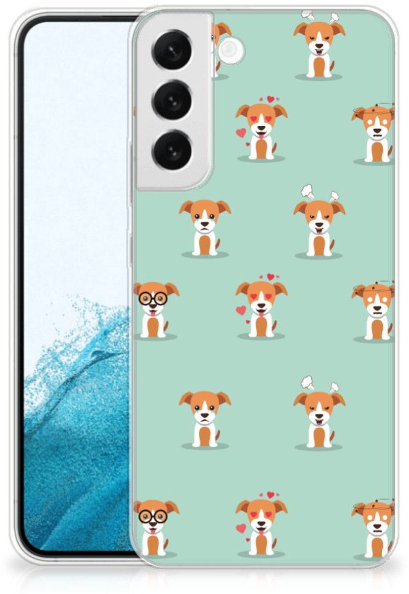 Samsung Galaxy S22 Plus TPU Hoesje Pups