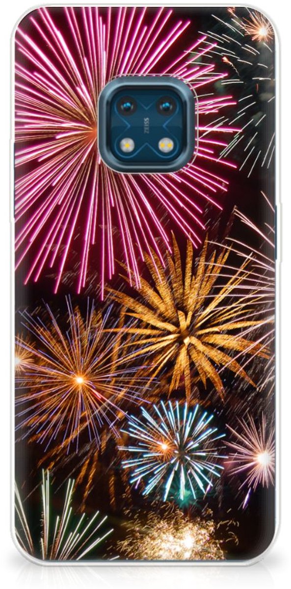 Nokia XR20 Silicone Back Cover Vuurwerk