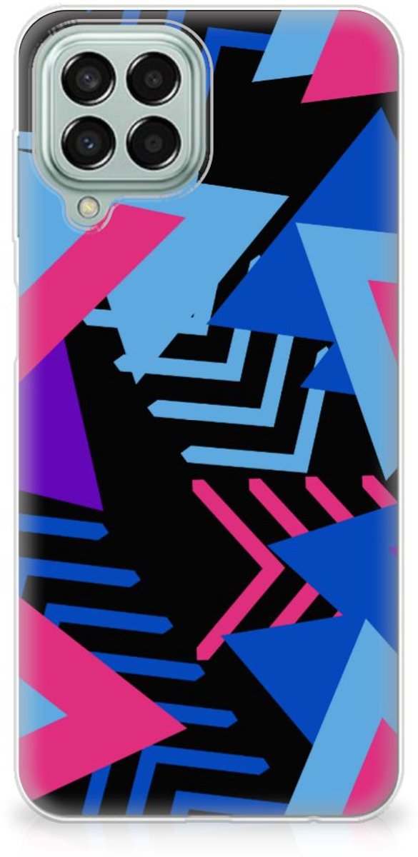 Samsung Galaxy M33 TPU Hoesje Funky Triangle