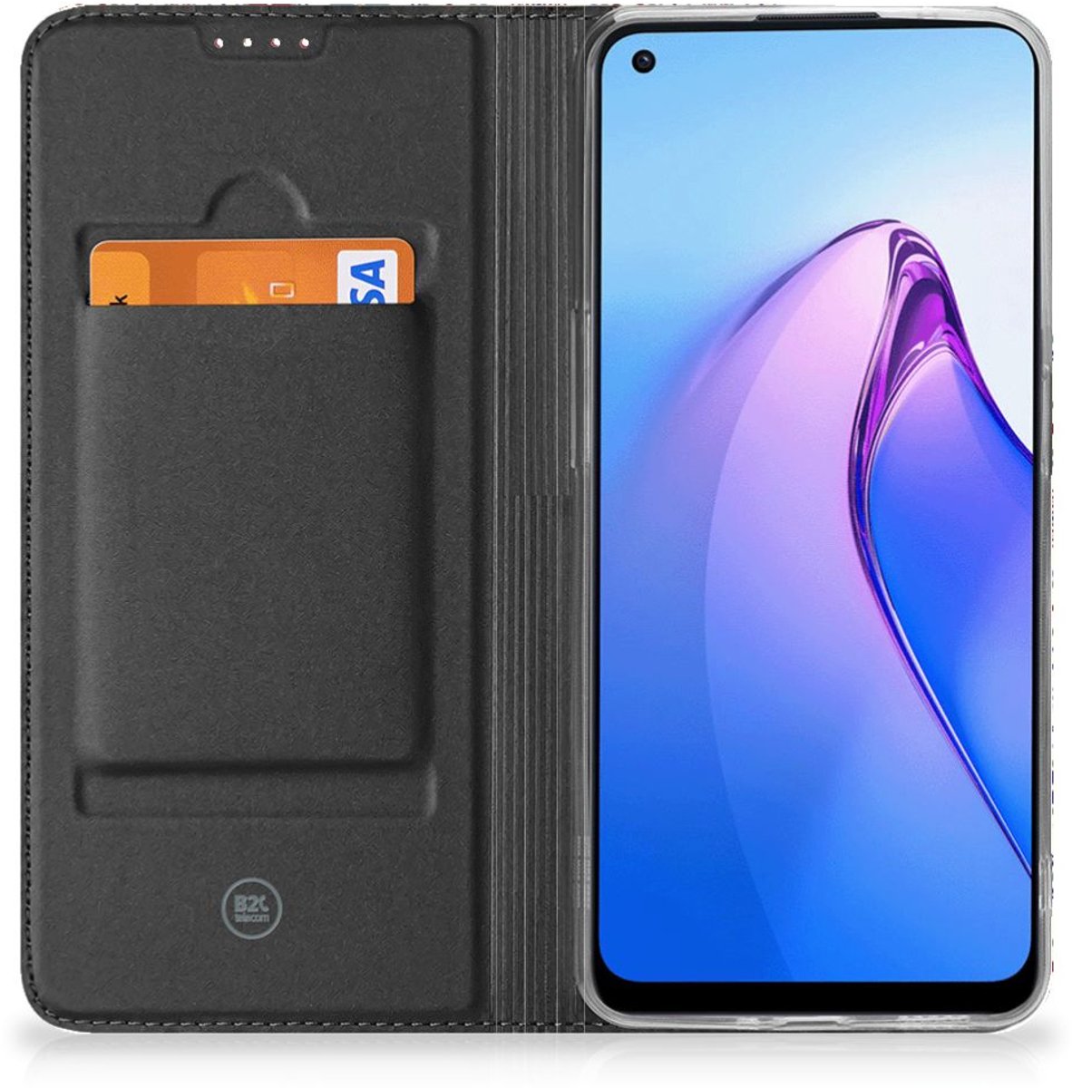 OPPO Reno8 Standcase Tiles Color