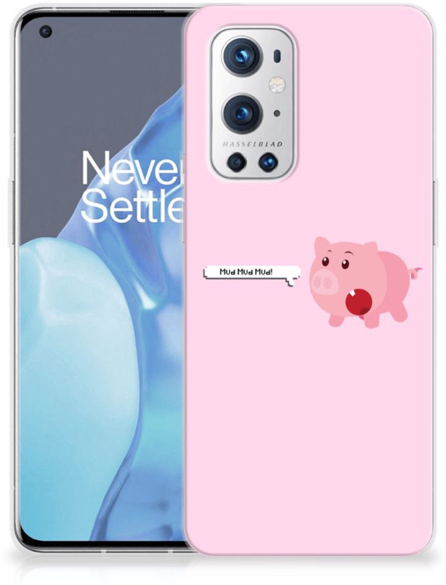 OnePlus 9 Pro Telefoonhoesje met Naam Pig Mud