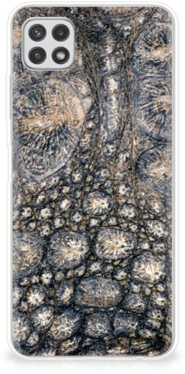 Samsung Galaxy A22 5G TPU Hoesje Krokodillenprint
