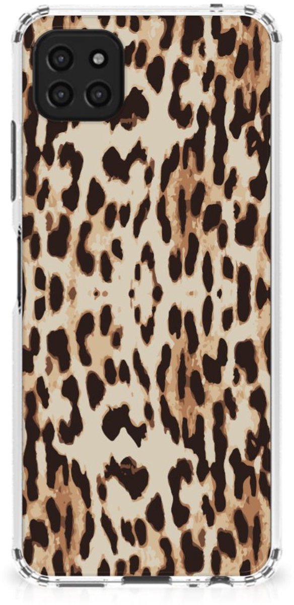 Samsung Galaxy A22 5G Case Anti-shock Leopard