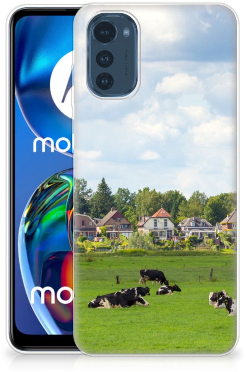 Motorola Moto E32/E32s TPU Hoesje Koeien