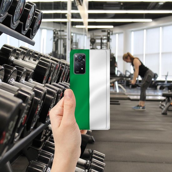 Coque Smartphone Xiaomi Redmi Note 11 Pro Nice Bookcase Drapeau Italien