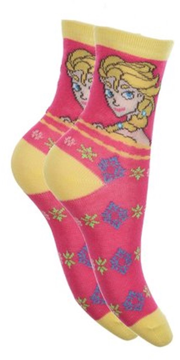 Disney Frozen -sokken Disney Frozen Elsa - roze - maat 31/34