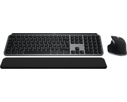 Logitech MX Keys S Combo for Mac - Draadloos Toetsenbord en Muis - Qwerty US INTL - Space Grey