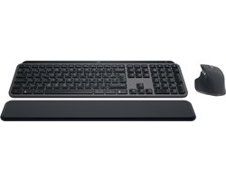 Logitech MX Keys S Combo - Draadloos Toetsenbord en Muis met Polssteun - Qwerty US international - Graphite Logitech MX Keys S Combo - Draadloos Toetsenbord en Muis met Polssteun - Qwerty US international - Graphite
