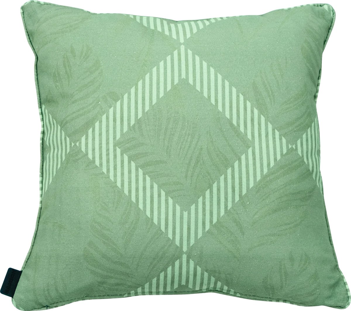 Madison Sierkussen 50x50 Demi green natural outdoor finishing (p) Groen