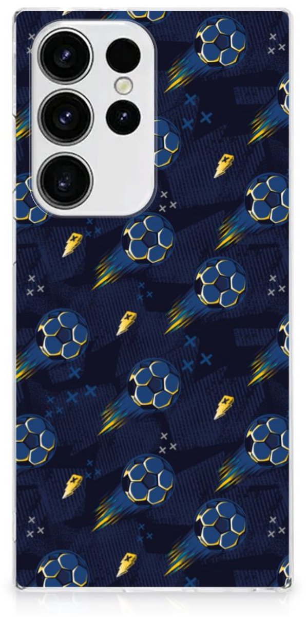 TPU bumper voor Samsung Galaxy S23 Ultra Voetbal