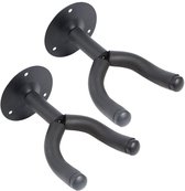 Support mural universel pour guitare, ensemble de deux pour accrocher la guitare - Crochet de guitare, support de guitare, crochet mural pour guitare