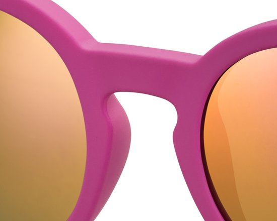 Polaroid® Onbreekbare Lichtgewicht Kinderzonnebril 4 - 10 jaar Power Pink Bril Extra UV-Bescherming van Merkloos — afbeelding 3