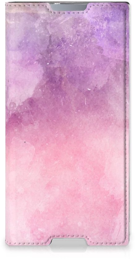Housse Sony Xperia L1 Standcase Design Pink Violet Peinture