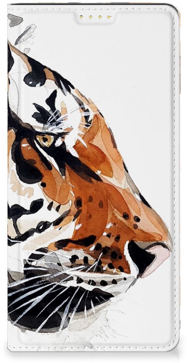 Bookcase Xiaomi Redmi Note 13 5G Watercolor Tiger