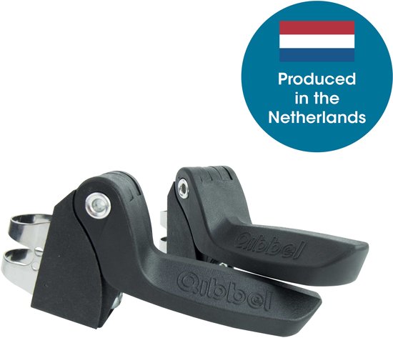 Qibbel Junior 6+ Fietsstoeltje Achter - Voetsteunen