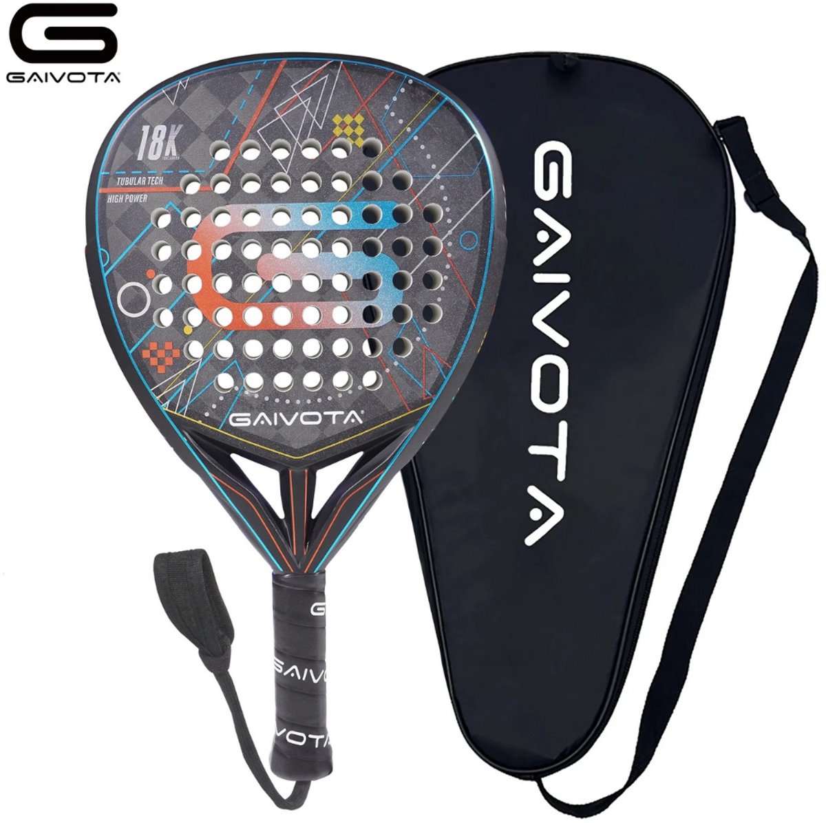 Nivard Padel Racket - Padelrackets - Padelracket - Multicolor