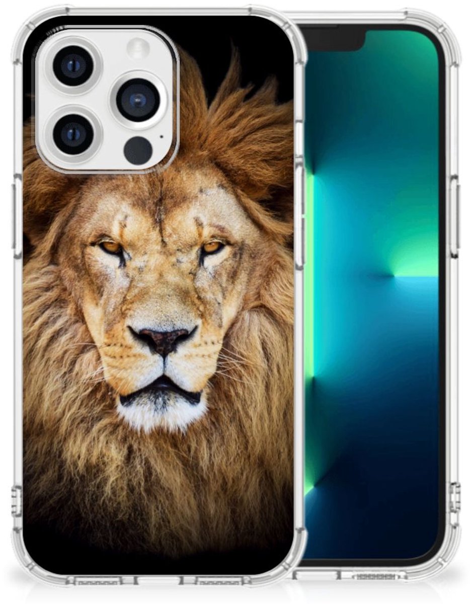 Apple iPhone 13 Pro Case Anti-shock Leeuw