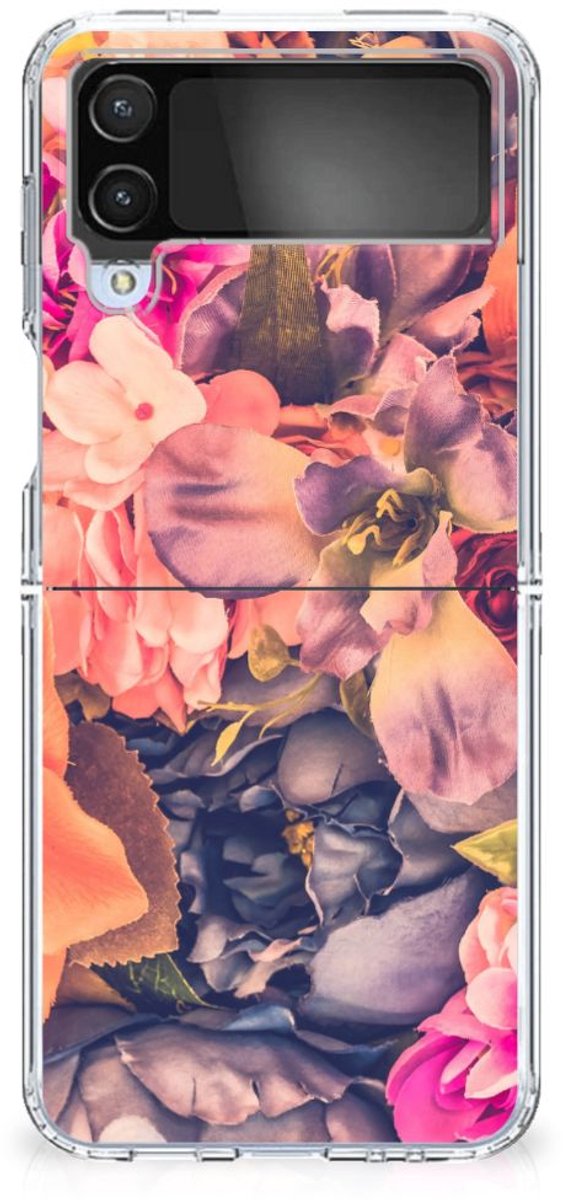 Samsung Galaxy Z Flip 4 TPU Case Bosje Bloemen