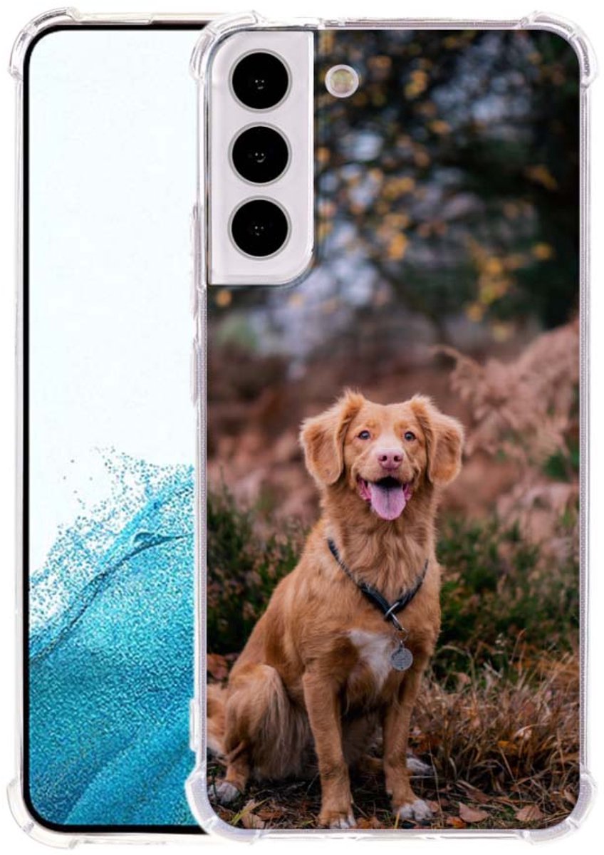 Fotohoesje Maken Galaxy S22+ Anti-shock Back Cover