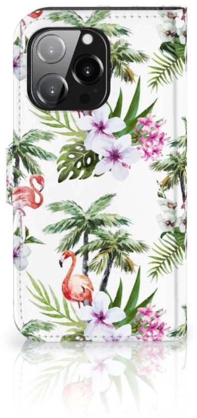 Coque Téléphone iPhone 13 Pro Protection Téléphone Palms Flamingo
