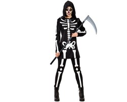 Boland - Kostuum Skeleton woman (M/L) - Volwassenen - Skelet - Grim Reaper - Halloween - Cosplay - Themafeest - Carnaval