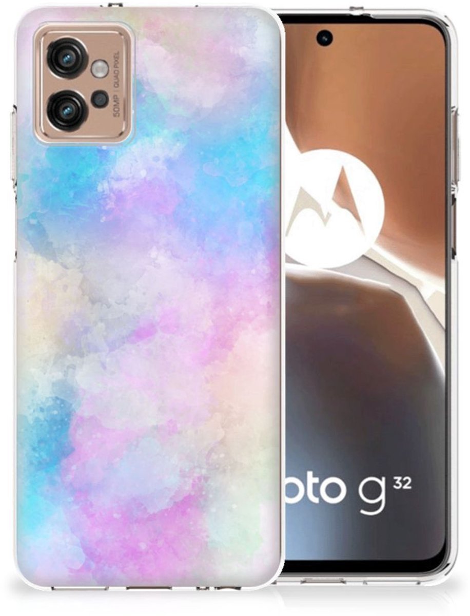 Hoesje maken Motorola Moto G32 Watercolor Light