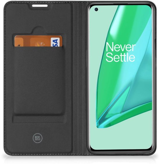 Couverture de OnePlus 9 Pro Smart Case Chat Witte