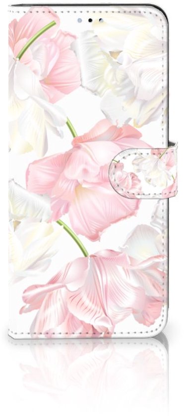 Coque Téléphone OPPO A17 PU Premium Housse pour Belles Fleurs Cadeau d'anniversaire Petite Amie