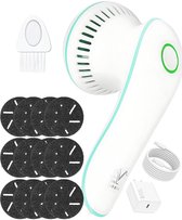 Vibrix® 3.0 set + 4 sets vijlschijven - Elektrische eelt verwijderaar met stofzuigsysteem - USB oplaadbaar - Professionele eeltverwijderaar - Voetvijl