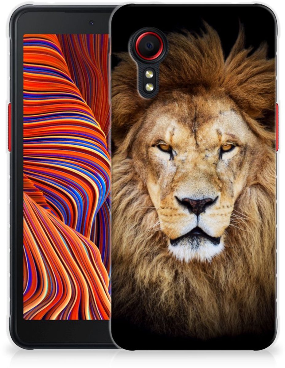 Samsung Galaxy Xcover 5 TPU Hoesje Leeuw