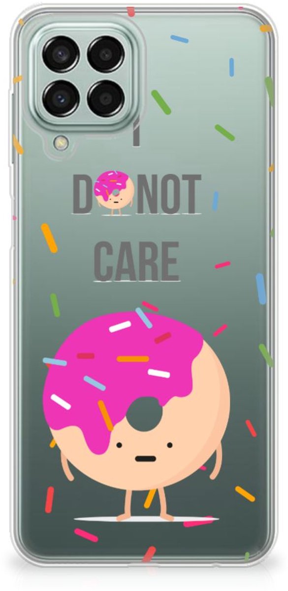 Samsung Galaxy M33 Siliconen Case Donut Roze