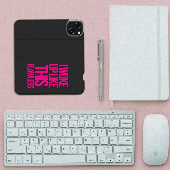 Bookcase avec citations iPhone 14 Smart Cover Woke Up