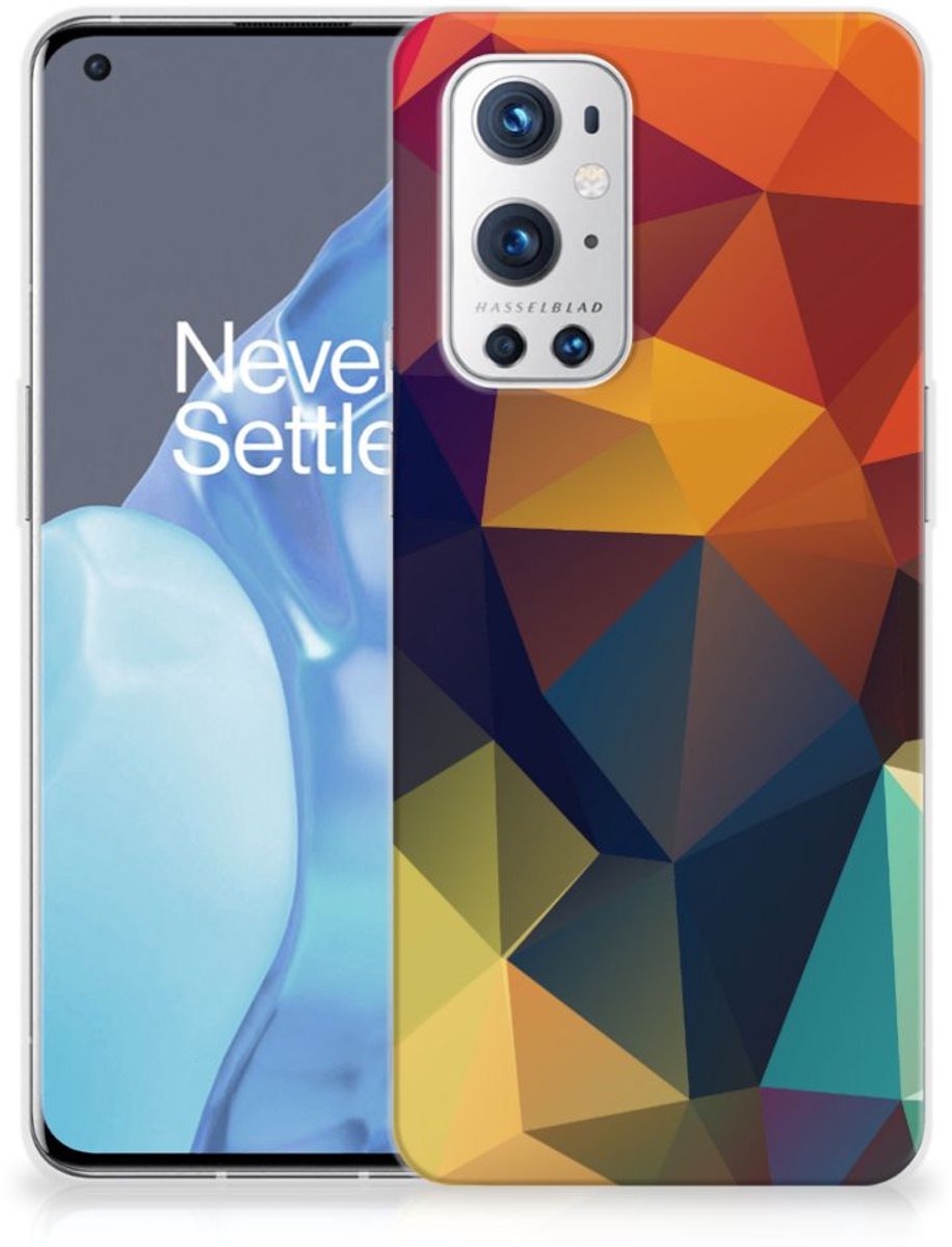 OnePlus 9 Pro TPU Hoesje Polygon Color