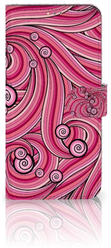 Etui design OPPO A15 Etui pour téléphone portable Swirl Pink