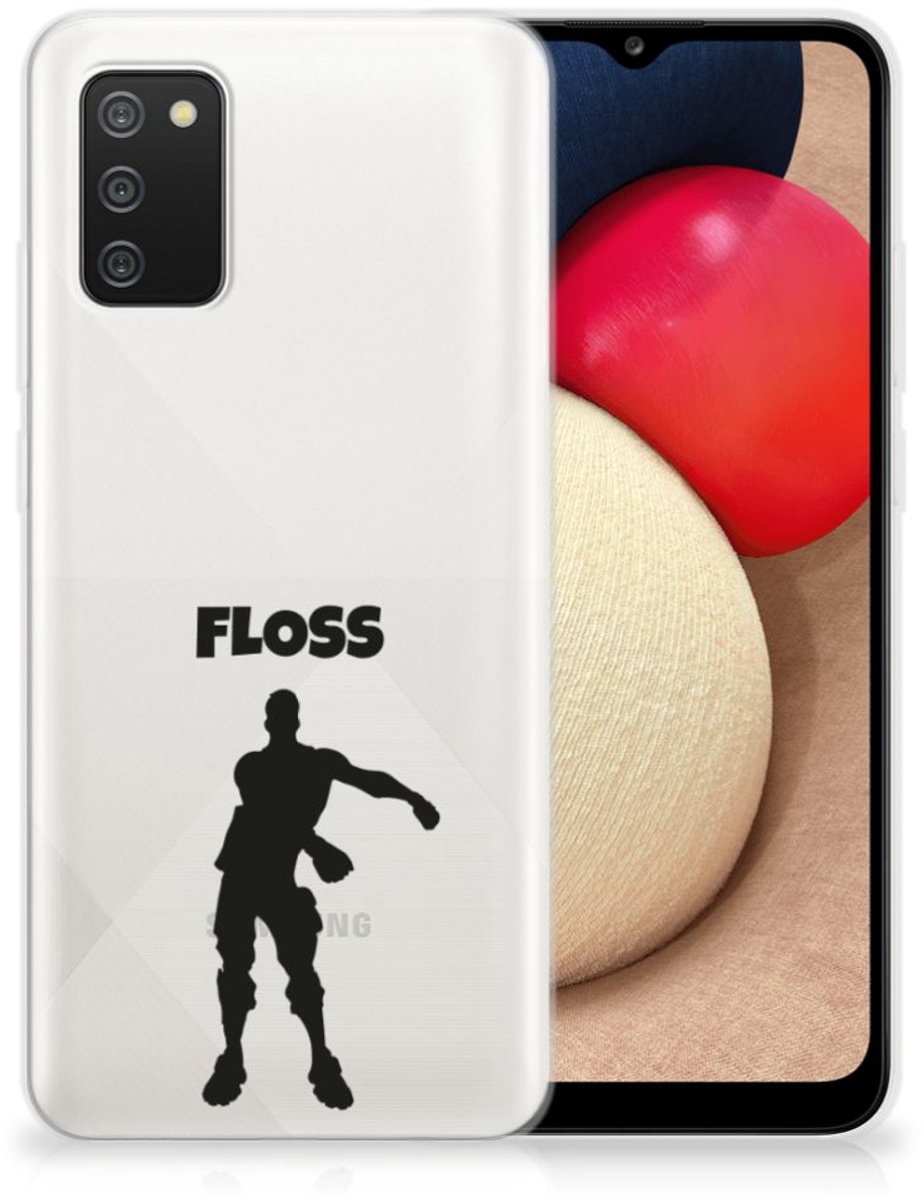 Samsung Galaxy A02s Telefoonhoesje met Naam Floss