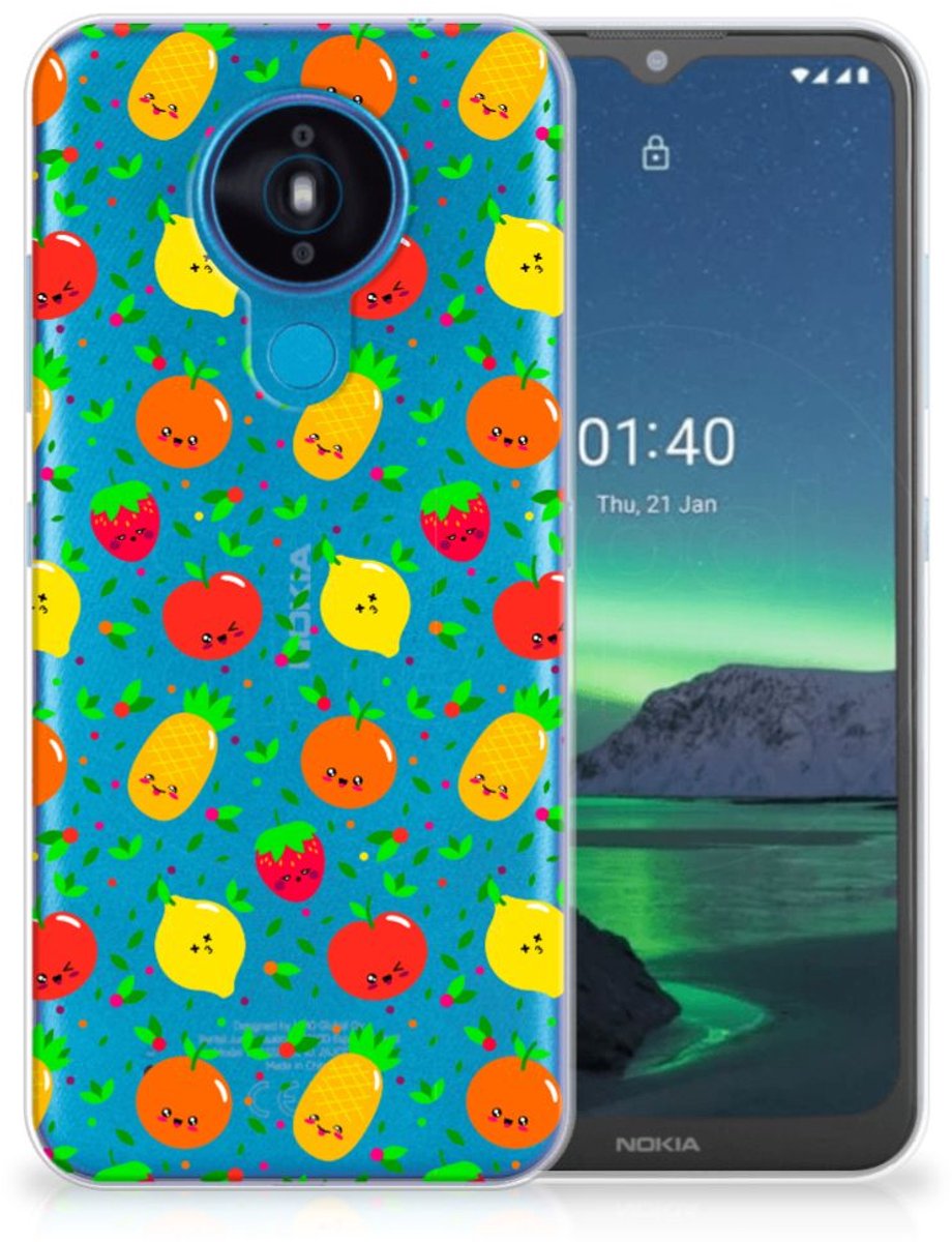 Nokia 1.4 Siliconen Case Fruits