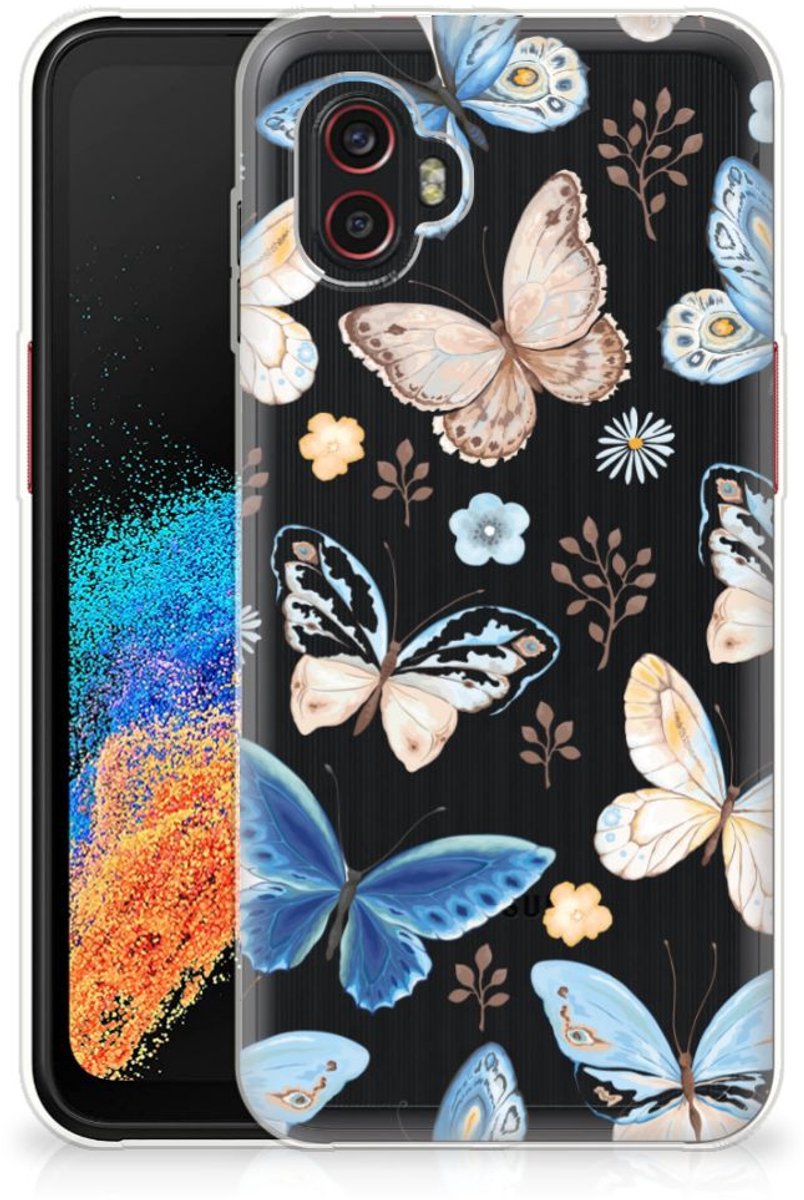 TPU Hoesje voor Samsung Galaxy Xcover 6 Pro Vlinder