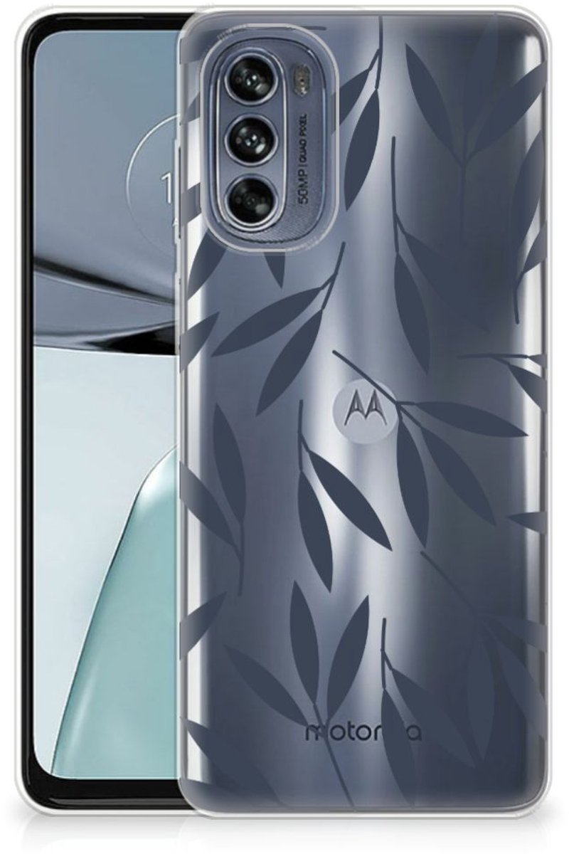 Motorola Moto G62 5G TPU Case Leaves Blue