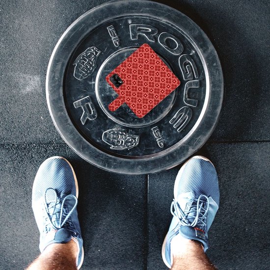 Etui Smartphone OPPO A74 4G Etui Portefeuille Batik Rouge