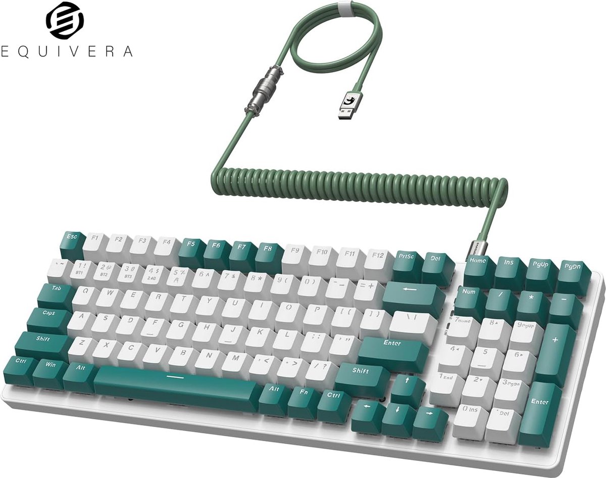 Equivera Mechanisch Toetsenbord - Gaming Toetsenbord - Mechanical Keyboard - Mechanische Toetsenbord