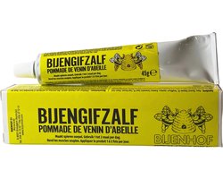 Bijengifzalf - Bijengif creme - tube 45 ml- Maakt Spieren En Gewrichten Soepel | Bijenhof