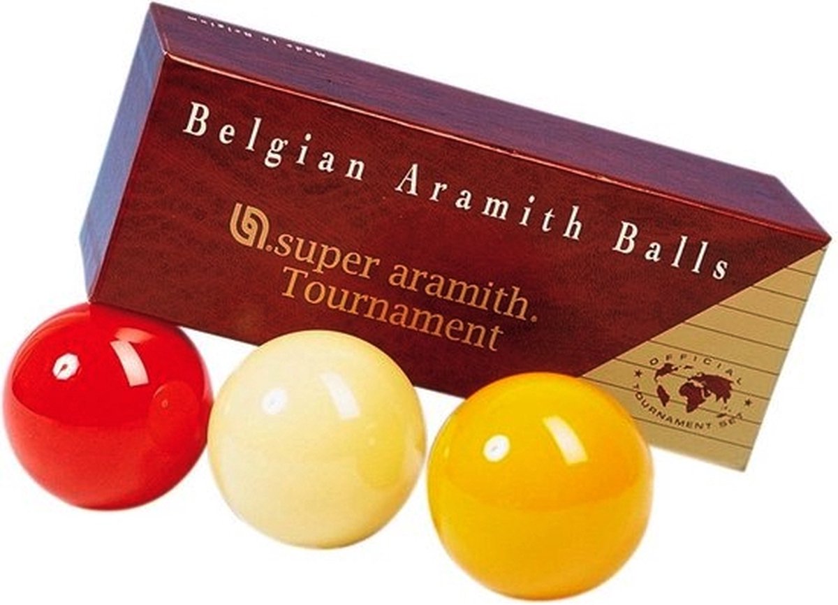 Aramith Super Aramith biljart ballen set 61.5mm Tournament