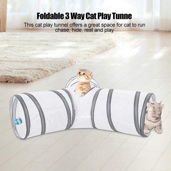 2025 Outdoor Cat Tent House Met Tunnel - Opvouwbare Hond & Kat