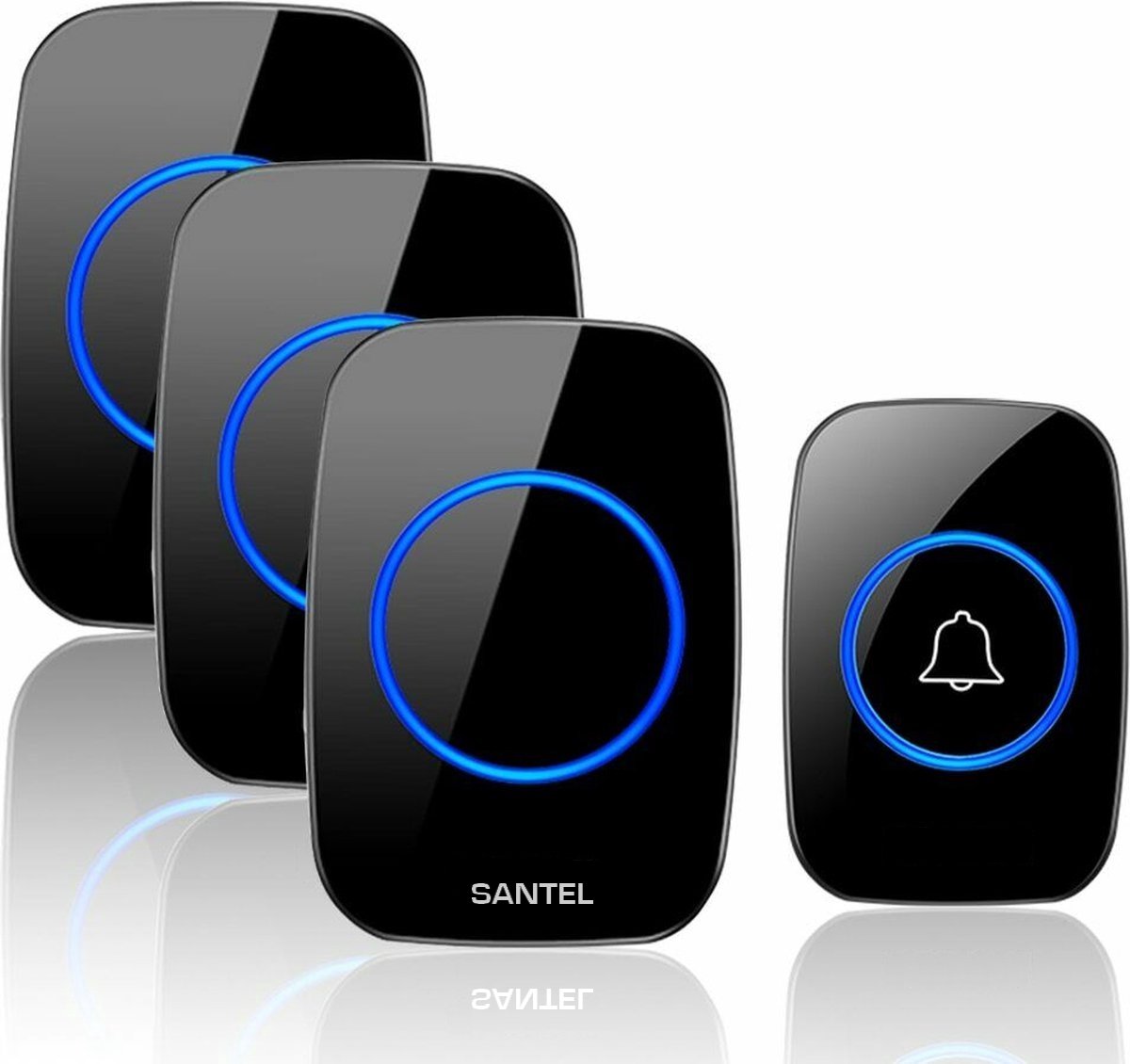 2020 Wifi Deurbel Zilver 1080HP - Deurbel - Deurbel Met Camera Deurbel Draadloos Ring Camera Deurbel Smart Wifi Deurbel 768x734